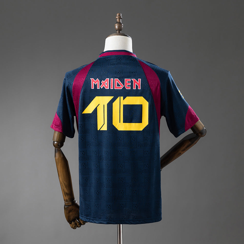 2010 Iron Maiden x West Ham United Home Retro Jersey