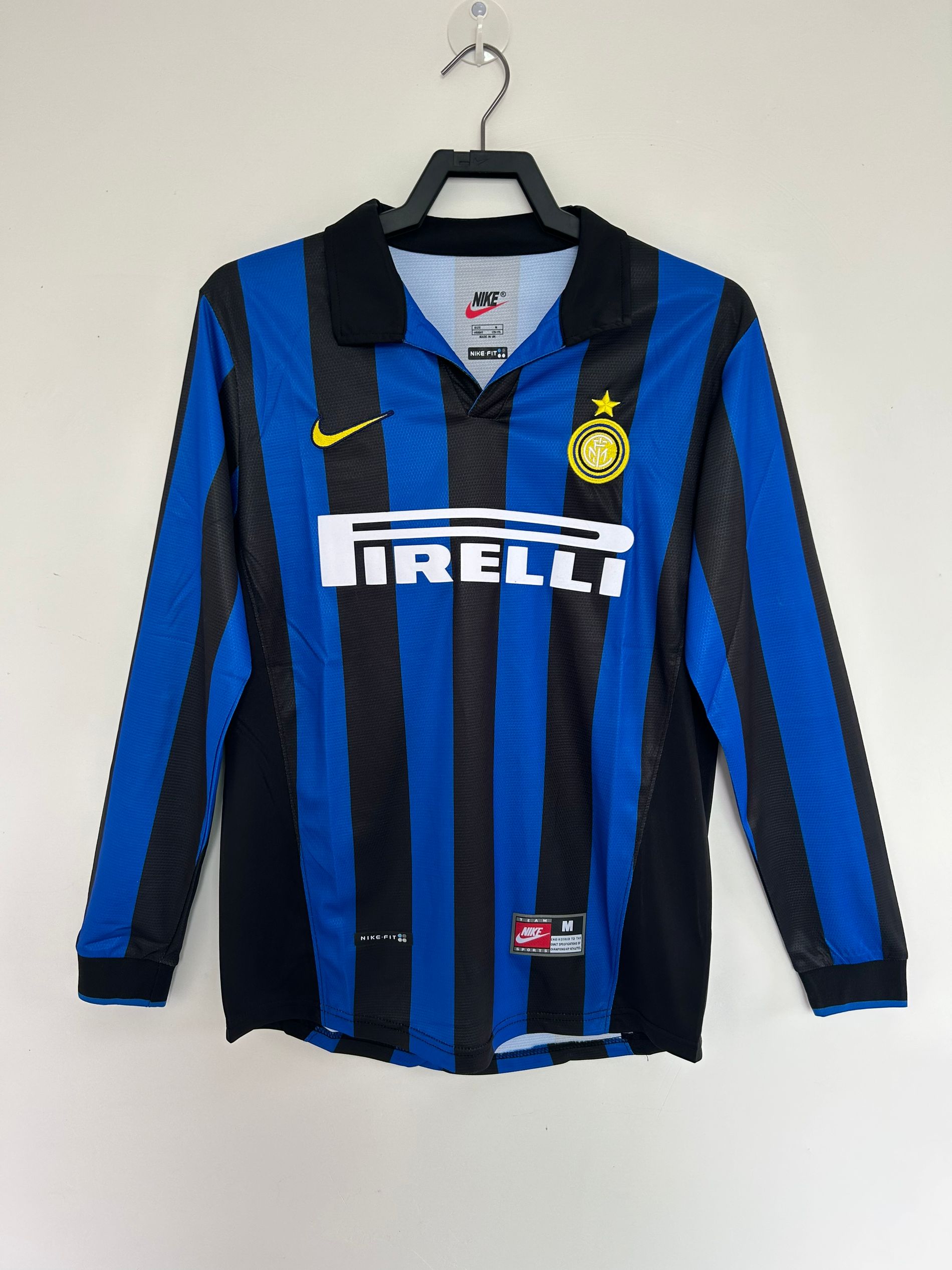 1998-99 Inter Milan Home Long Sleeves Retro Jersey