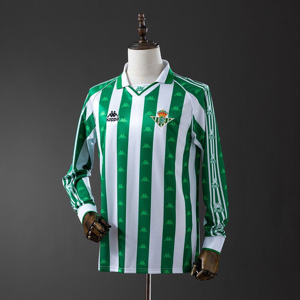 95/97 Real Betis Home Long-Sleeve Retro Jersey