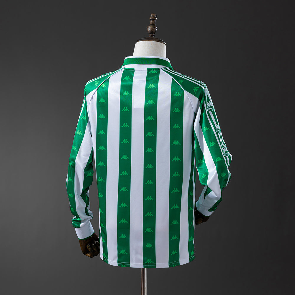 95/97 Real Betis Home Long-Sleeve Retro Jersey