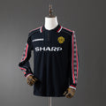 98/99 Manchester United Third Black Long Sleeve Retro Jersey