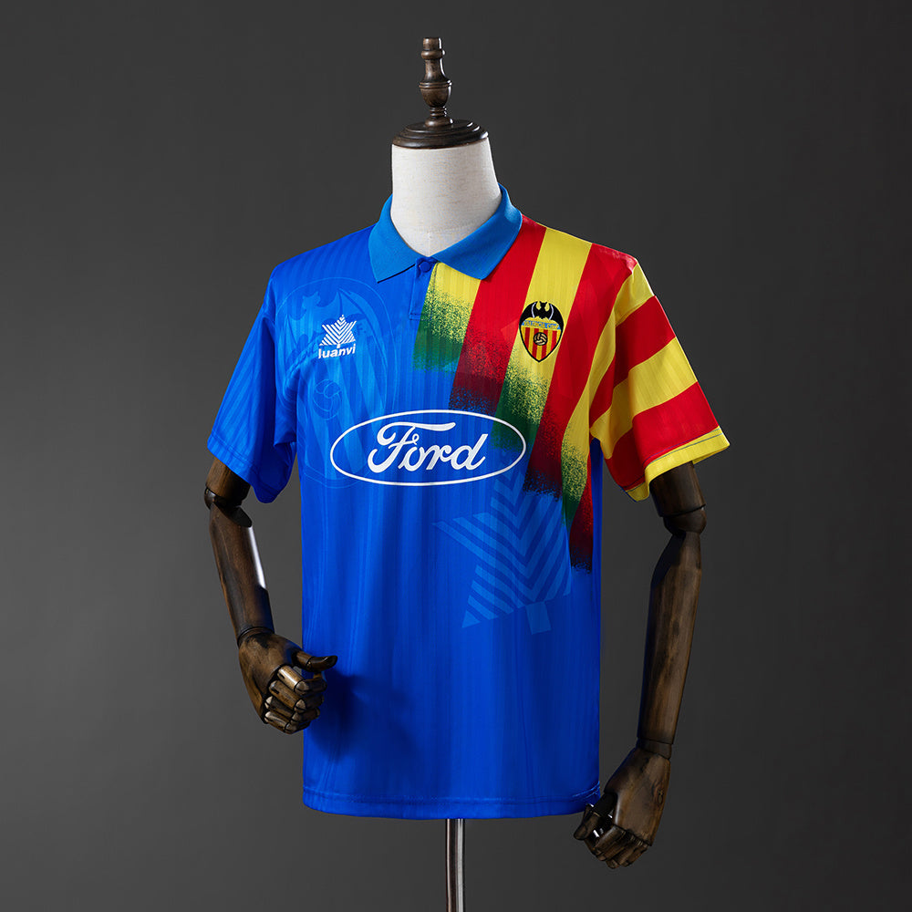 95/96 Valencia Away Retro Jersey