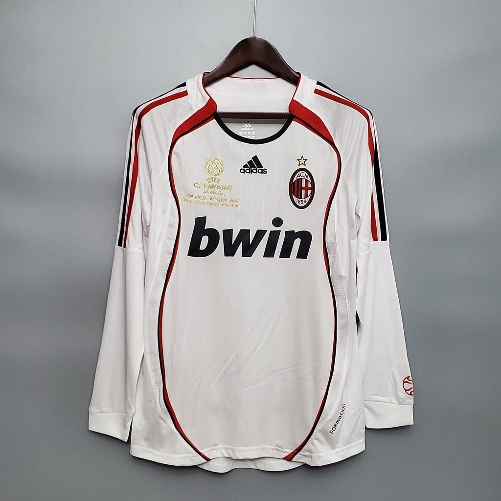 06/07 AC Milan Away Long Sleeve Retro Jersey