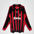 06/07 AC Milan Home Long Sleeve Retro Jersey