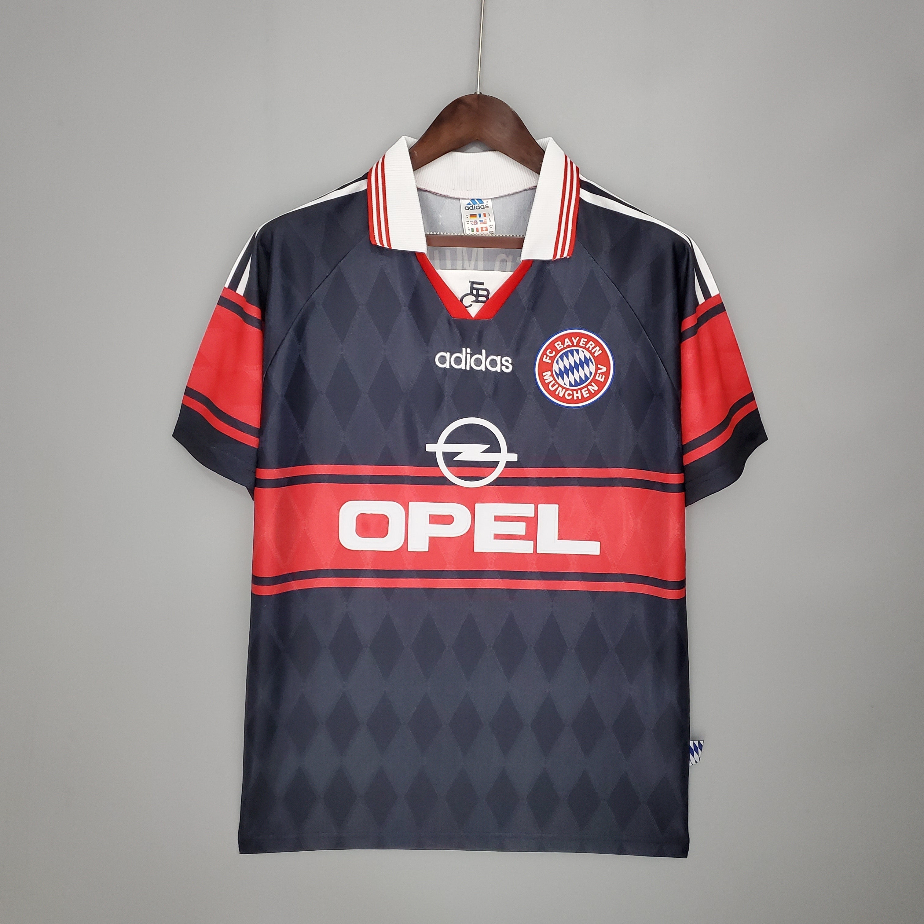 97/98 Bayern Away Retro Jersey