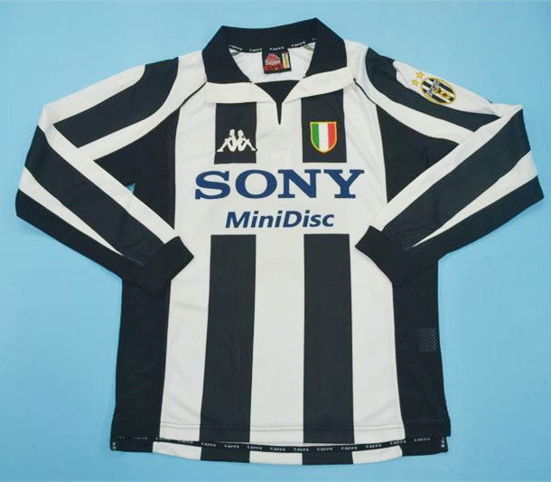 97/98 Juventus Home Long Sleeve Retro Jersey