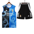 25/26 Real Madrid Black & Blue Vest Kit
