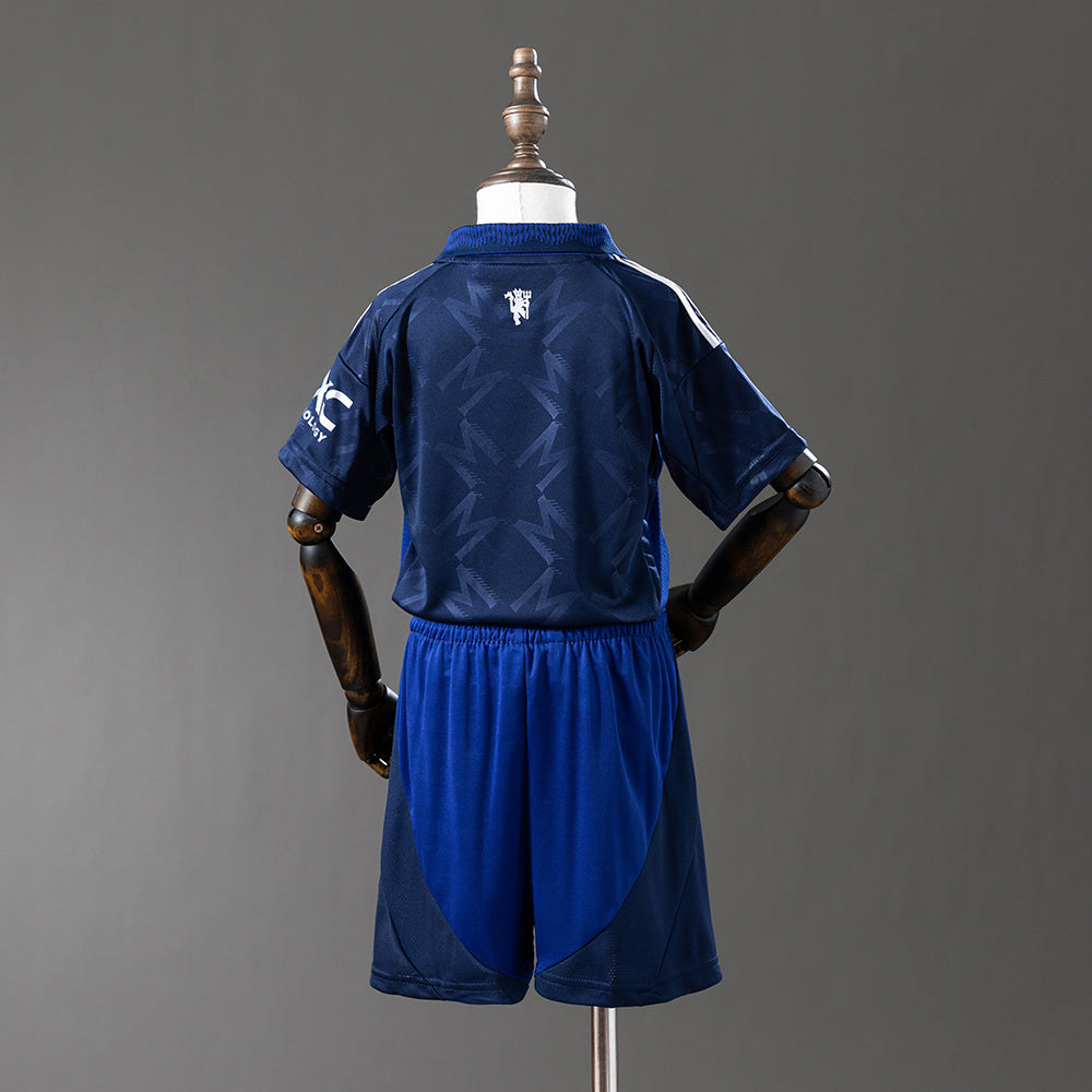 24/25 Kids Manchester United Away Kit