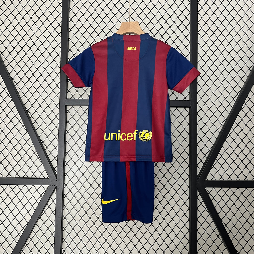 14/15 Barcelona Home Retro Kids Kit