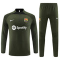 Barcelona Army Green Tracksuit