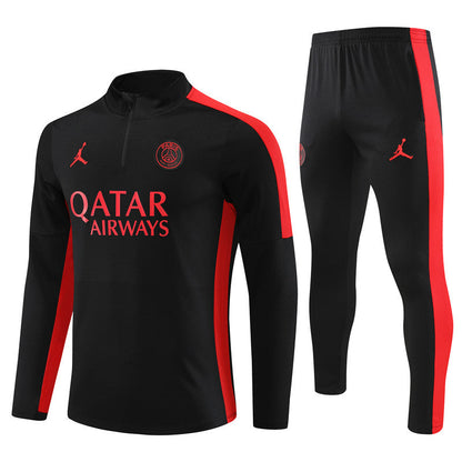 Jordan Paris Black Color Tracksuit