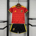 2026 World Cup Belgium Home Kids Kit