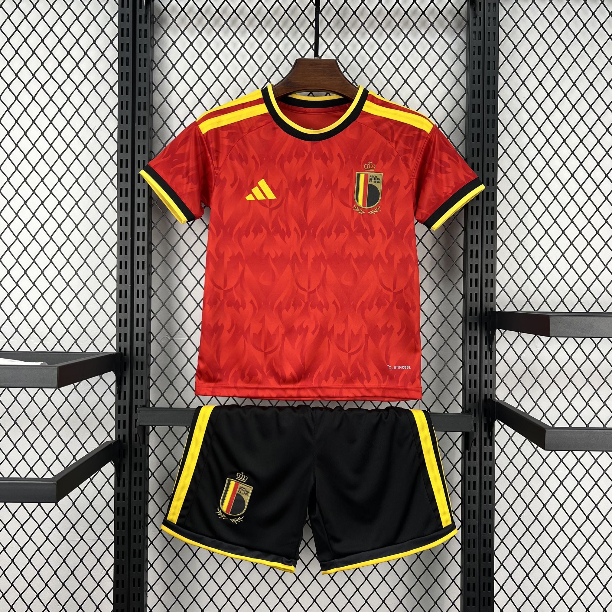 2026 World Cup Belgium Home Kids Kit