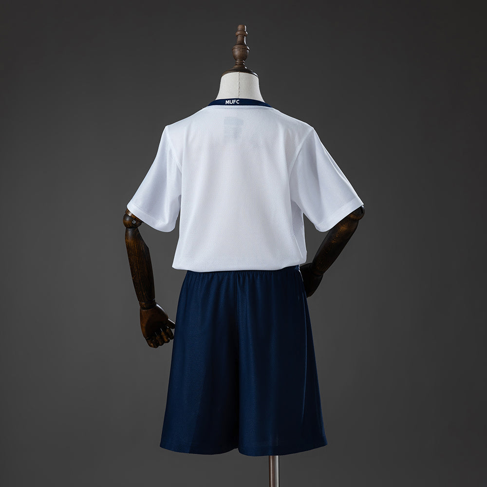 08/09 Manchester United League Edition Away Retro Kids Kit