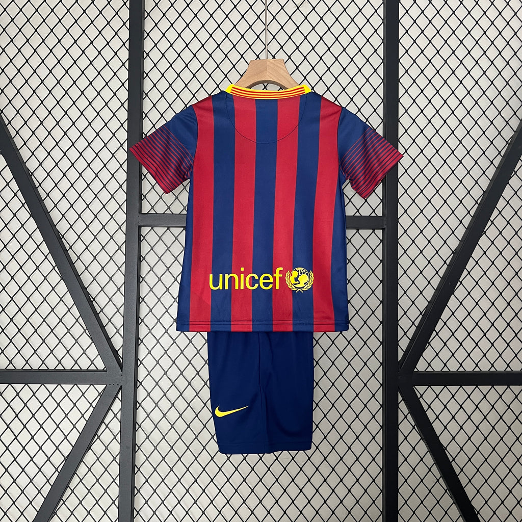 13/14 Barcelona Home Retro Kids Kit