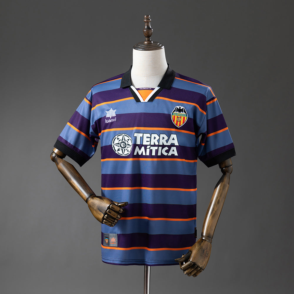 99/00 Valencia Third Away Retro Jersey