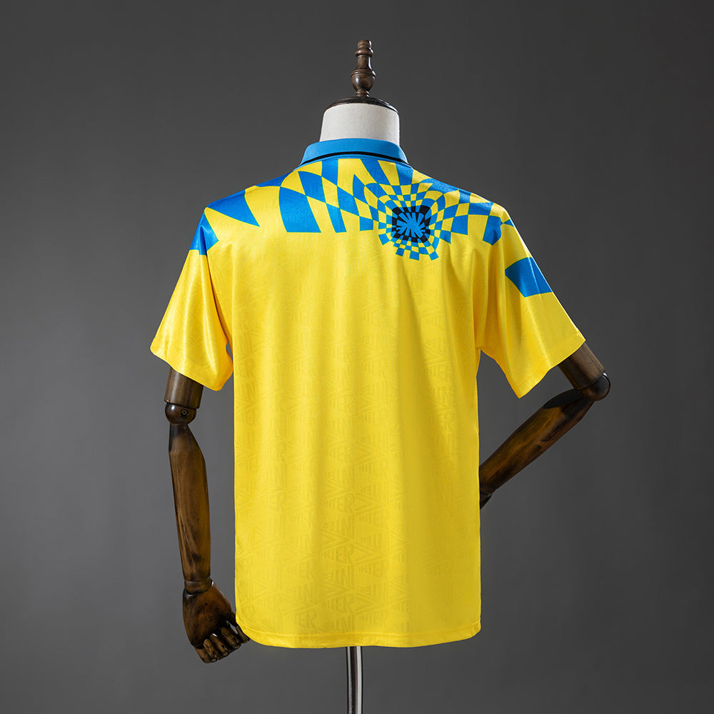 92/94 Inter Milan Third Retro Jersey Yellow