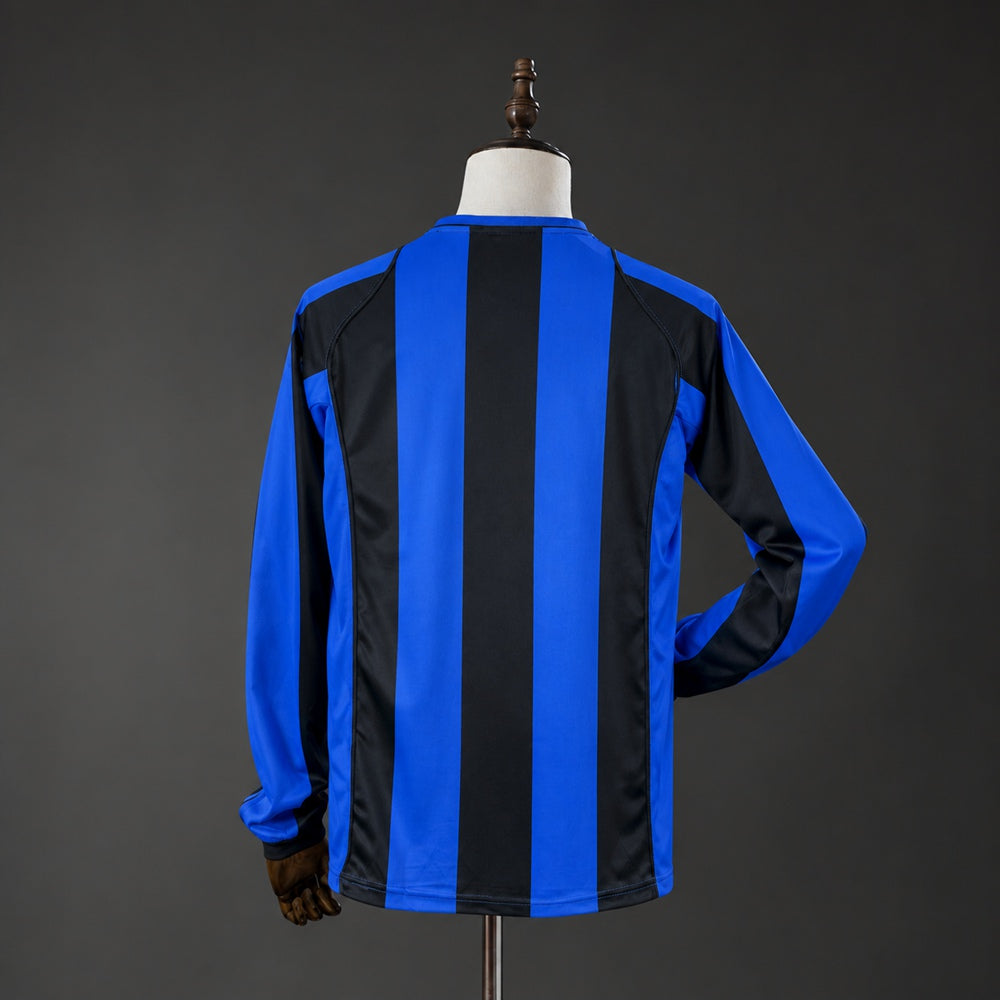 04/05 Inter Milan Home Long Sleeve Retro Jersey