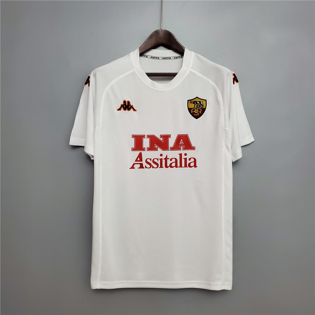 00/01 Roma Away Retro Jersey