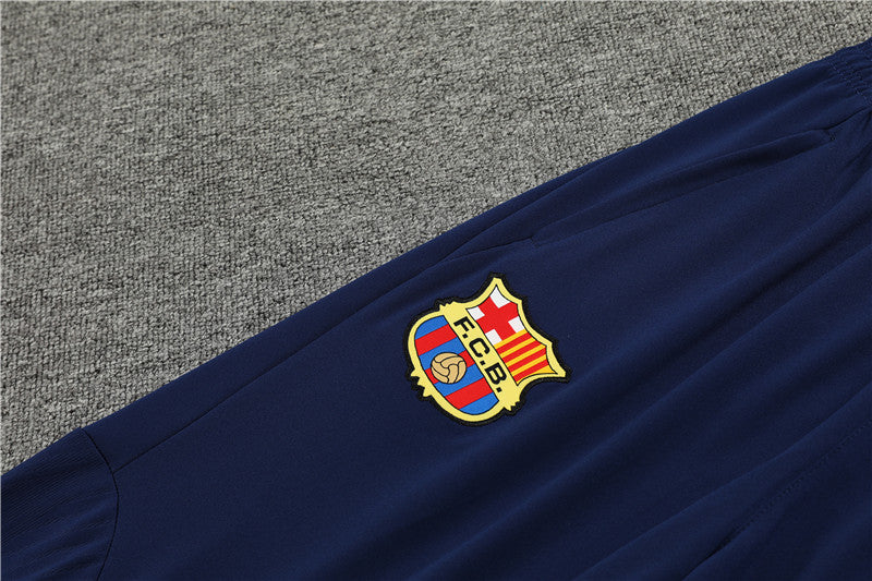 Barcelona Blue Color Camouflage Style Tracksuit