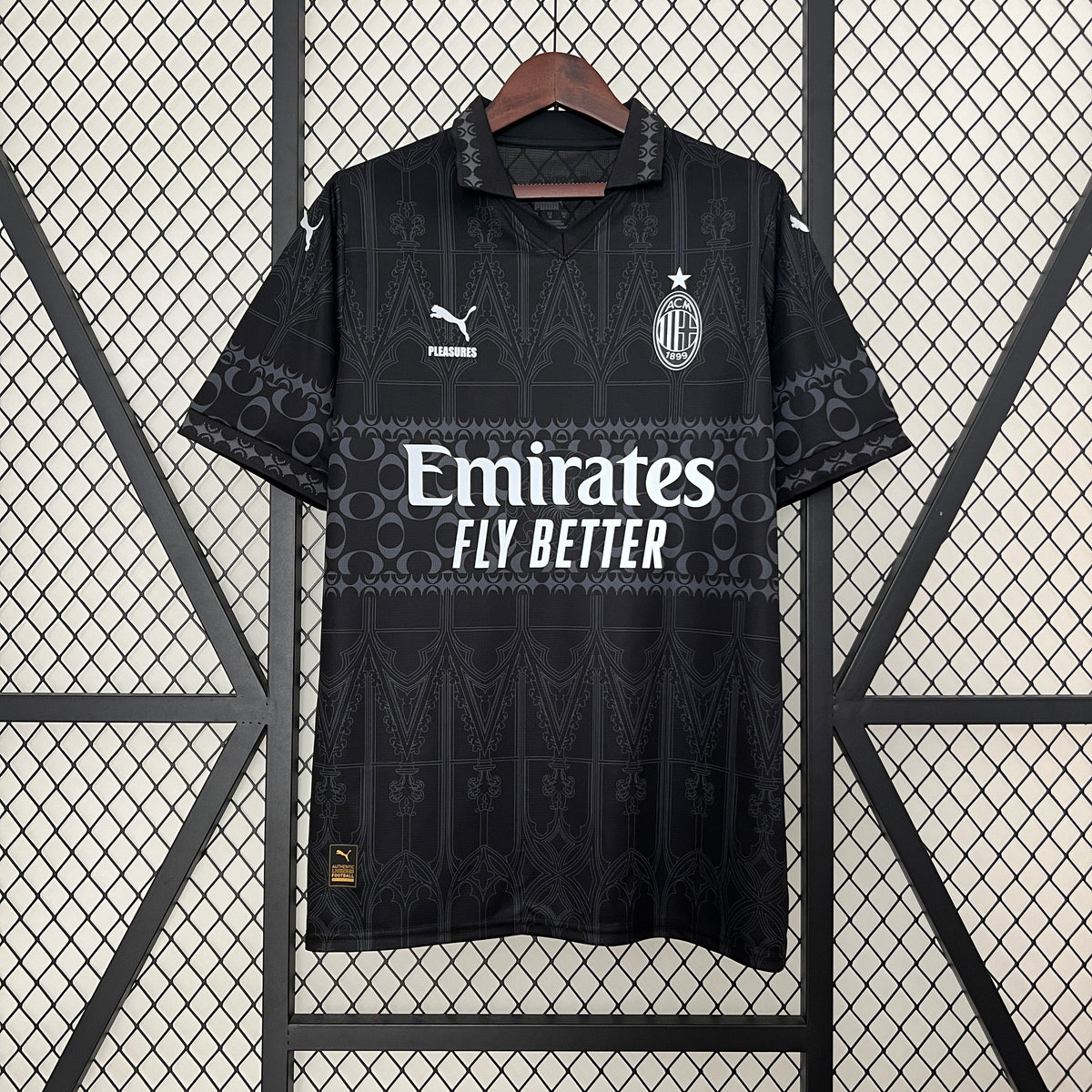 23/24 AC Milan Black Jersey