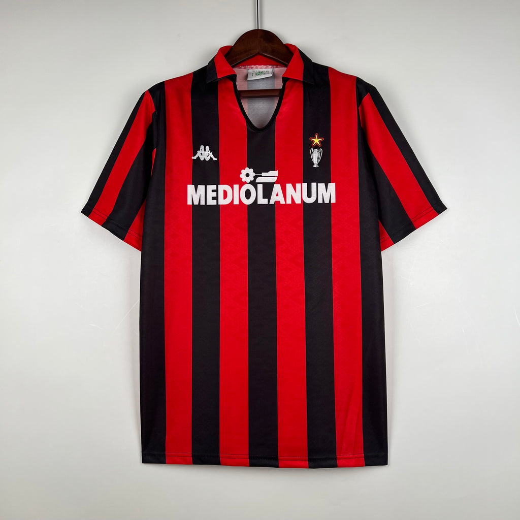 89/90 AC Milan Home Retro Jersey