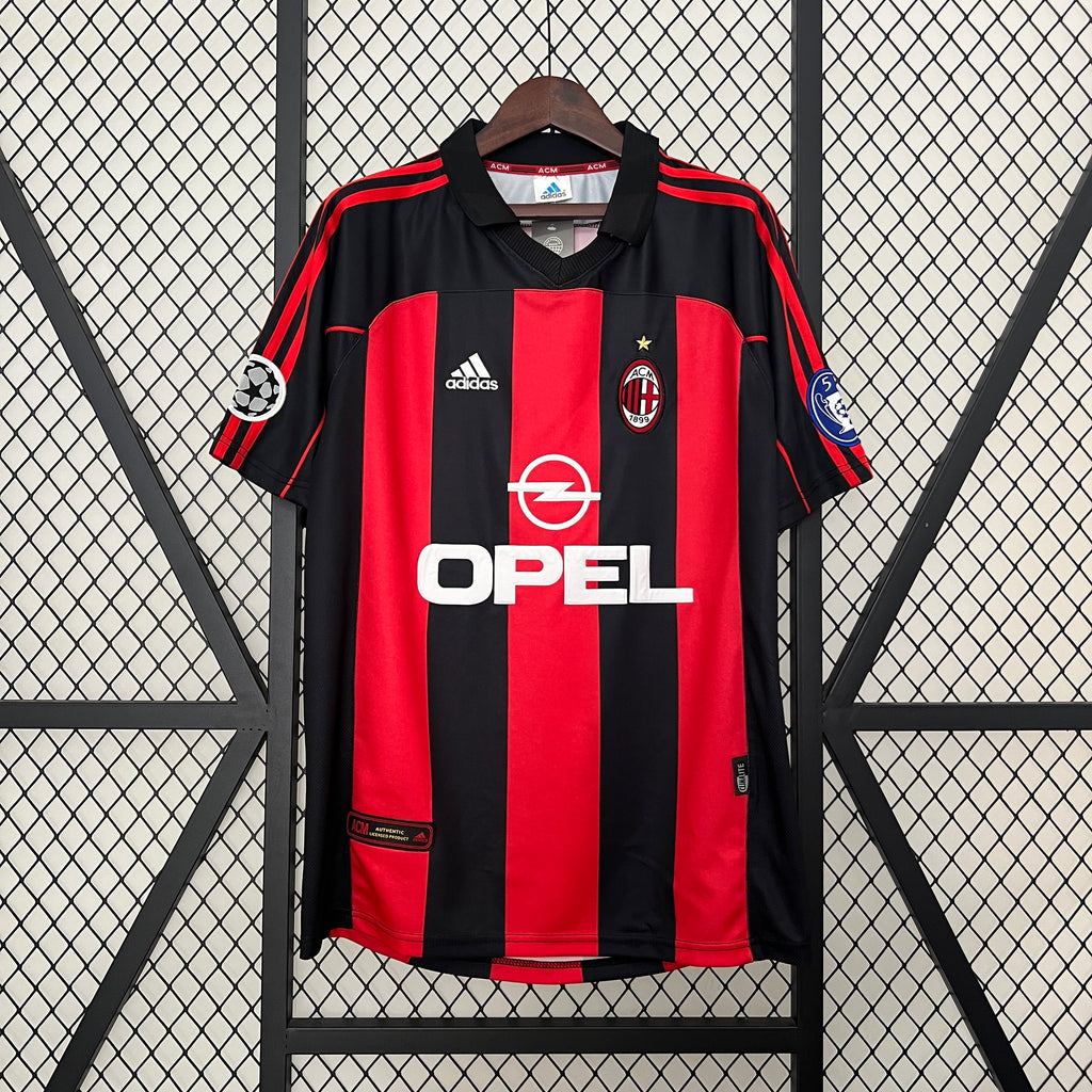 00/01 AC Milan Home Retro Jersey
