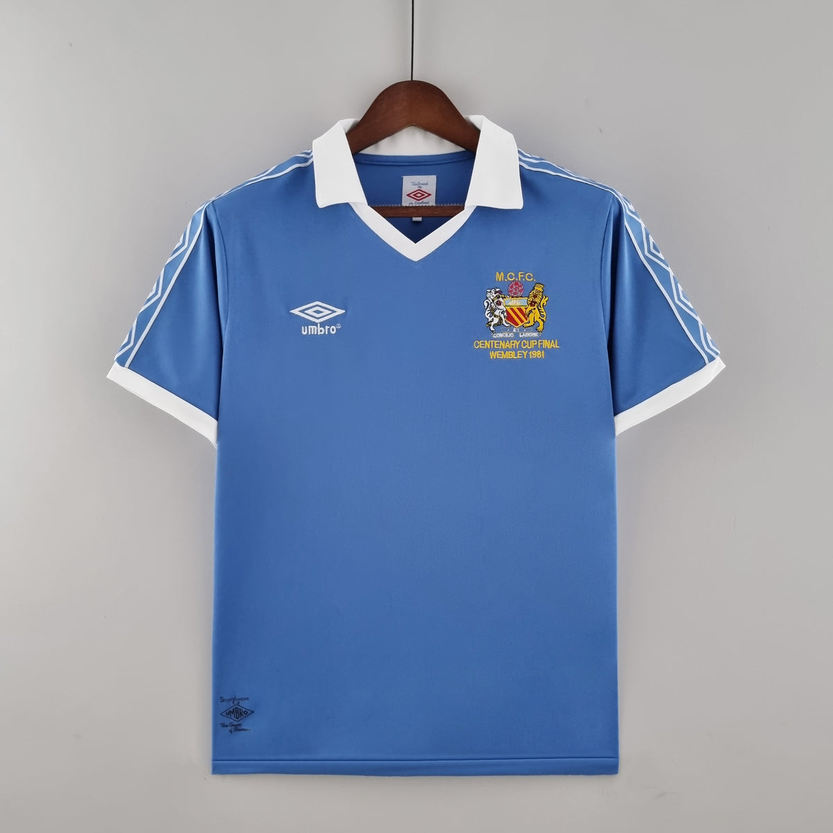 81/82 Manchester City Home Retro Jersey