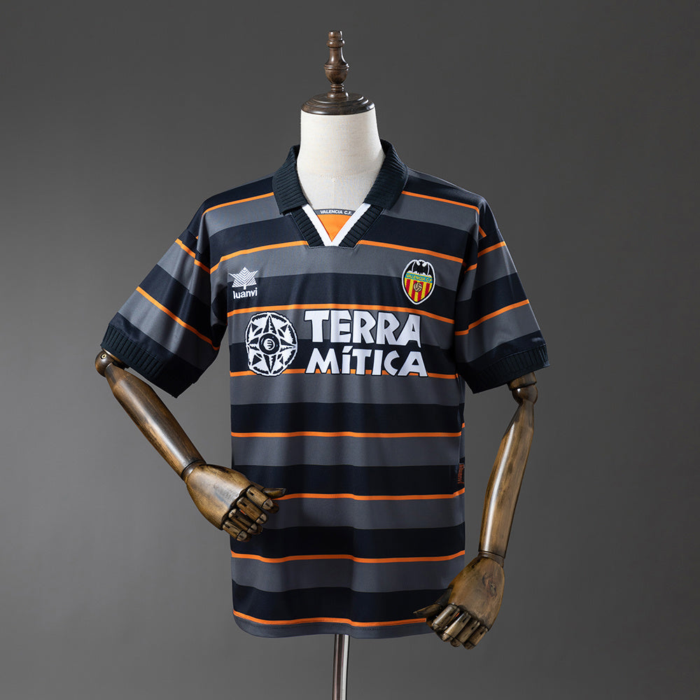 99/00 Valencia Away Retro Jersey