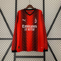 23/24 AC Milan Home Long Sleeve Jersey