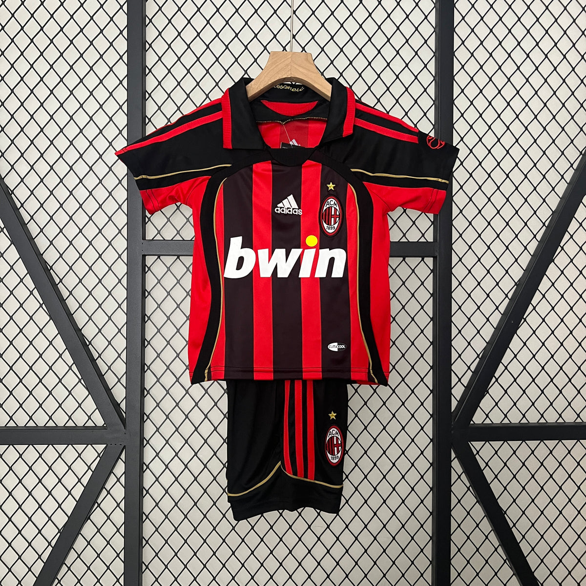 06/07 AC Milan Home Retro Kids Kit
