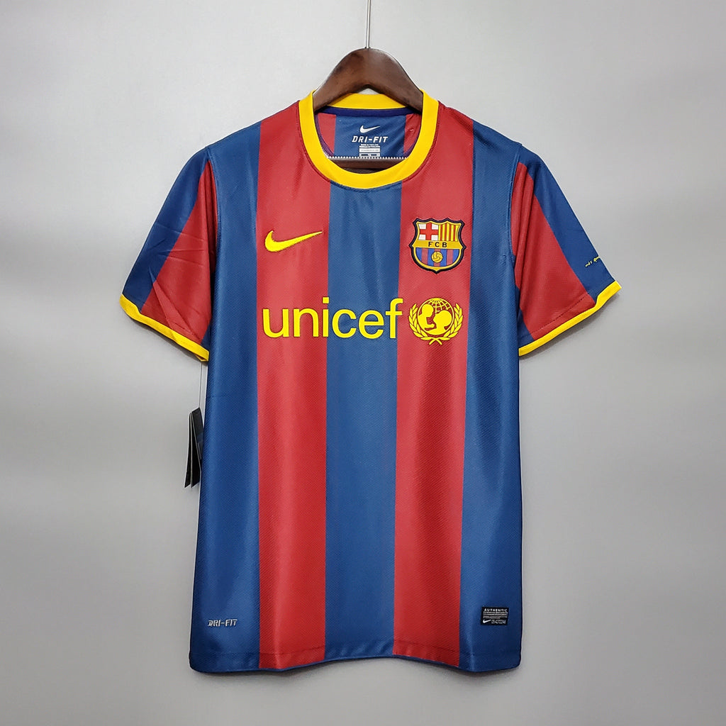 10/11 Barcelona Home Retro Jersey