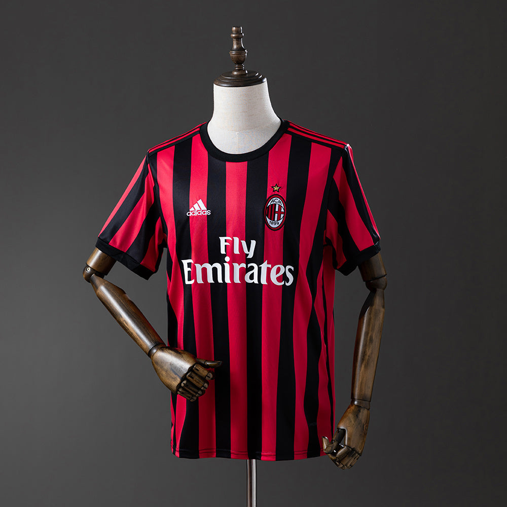 17/18 AC Milan Home Retro Jersey