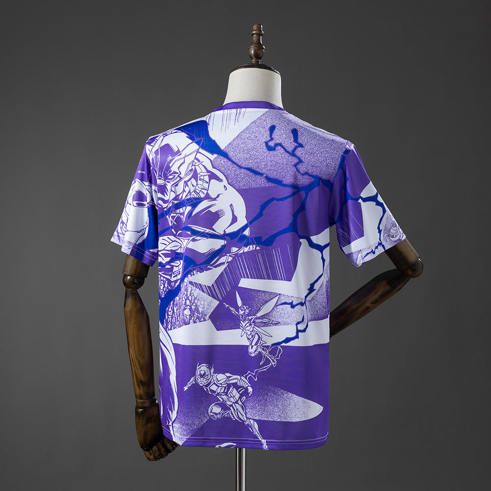 25/26 Real Madrid Avengers Pre-Match Jersey Purple