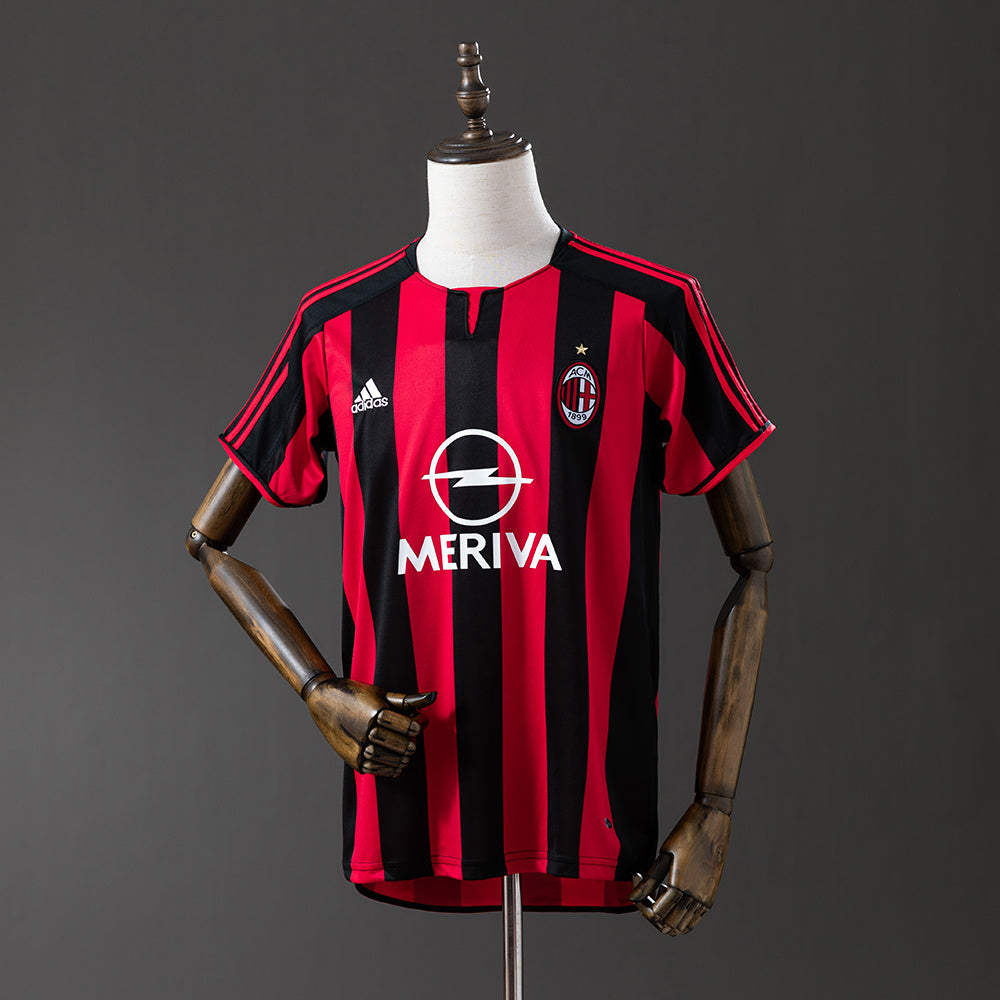 03/04 AC Milan Home Retro Jersey