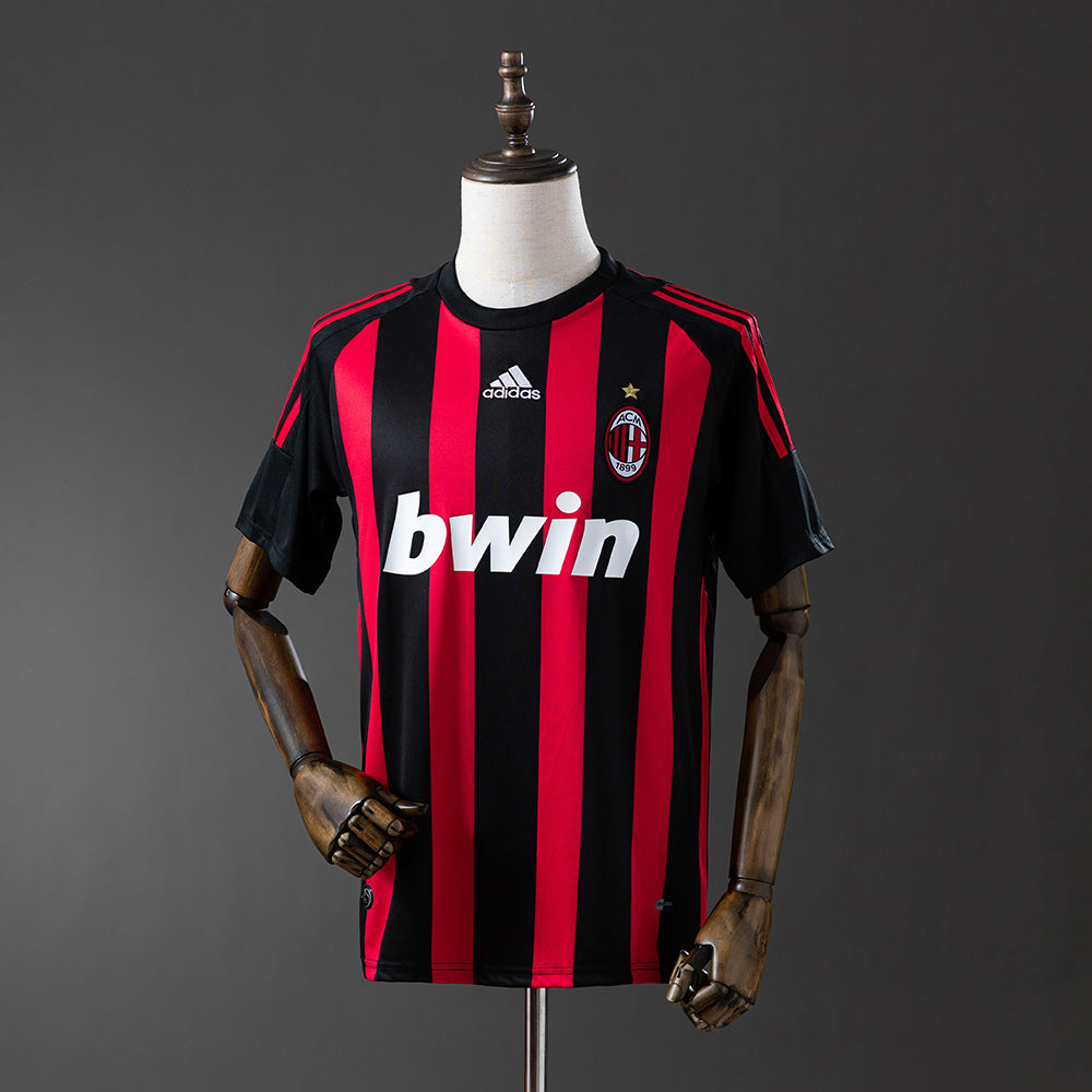 08/09 AC Milan Home Retro Jersey