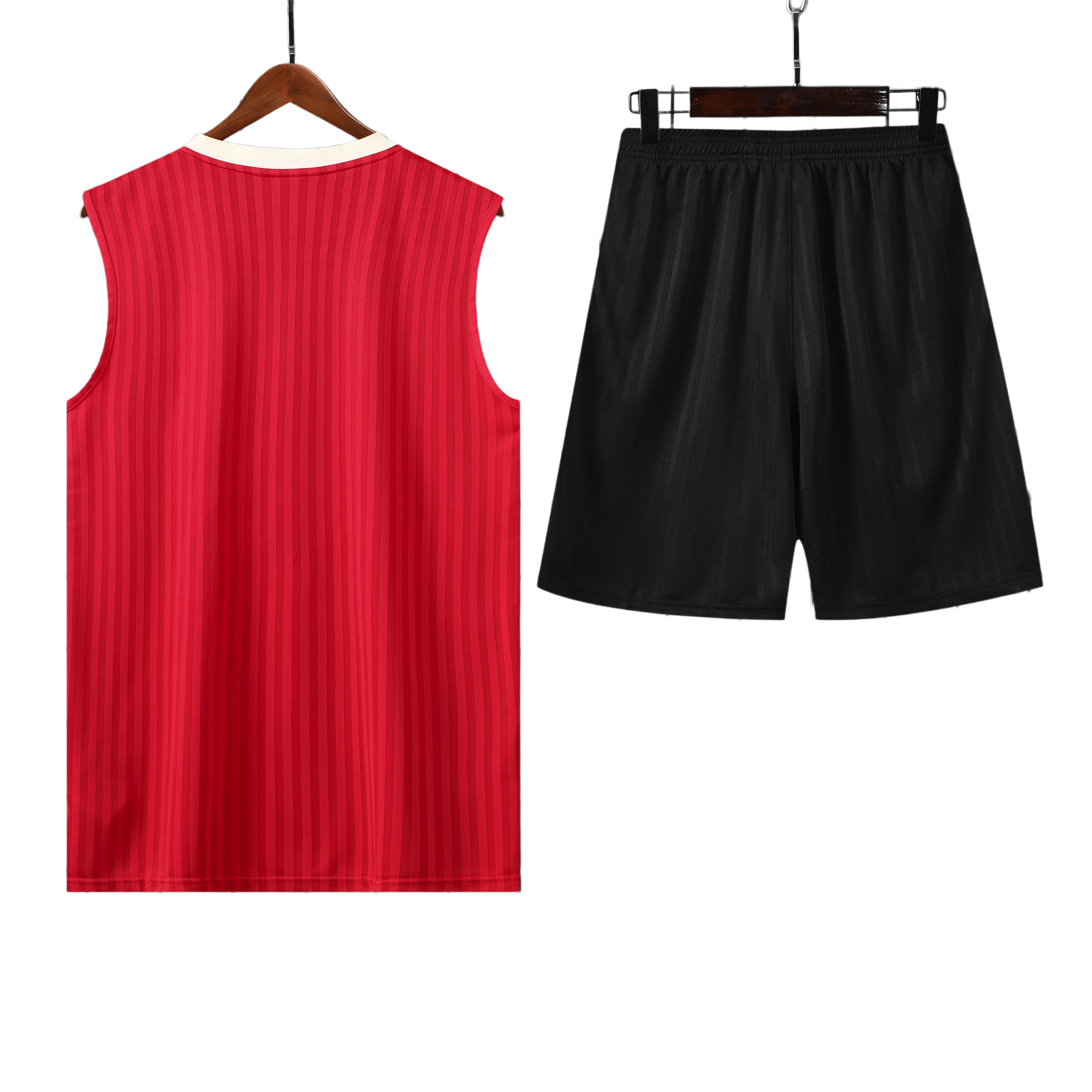 25/26 Manchester United Red Stripes Vest Kit