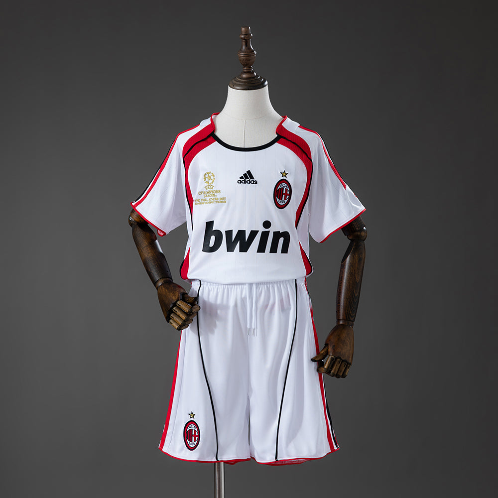 06/07 AC Milan Away Retro Kids Kit