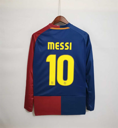 09/10 Barcelona Home Long Sleeve Retro Jersey