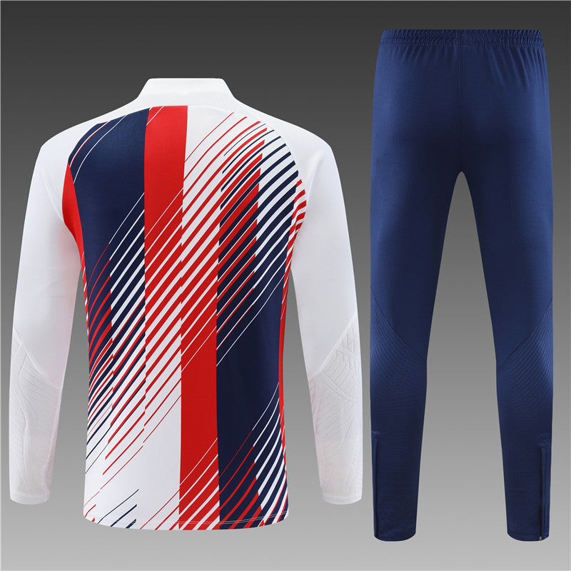 Barcelona White Camouflage Style Tracksuit