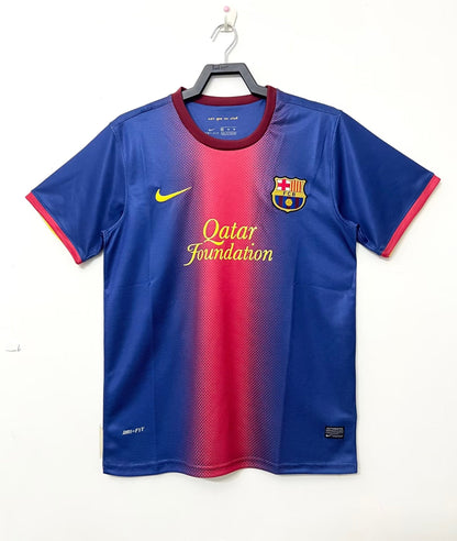 12-13 Barcelona Home Retro Jersey