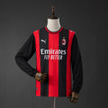 26/27 AC Milan Home Long Sleeve Jersey