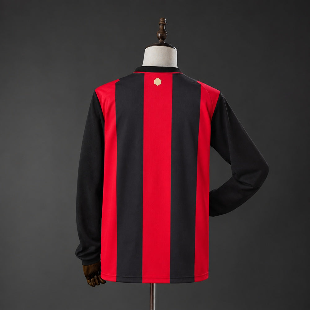 26/27 AC Milan Home Long Sleeve Jersey