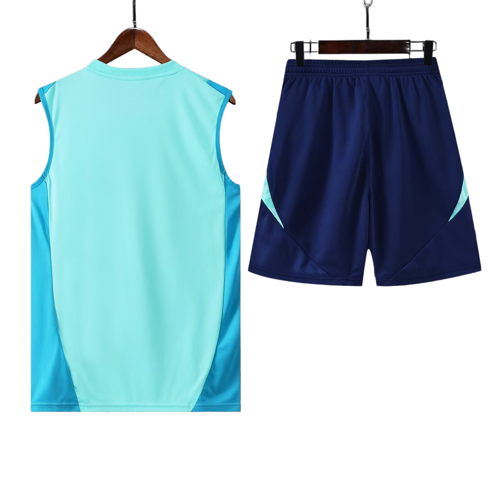25/26 Flamengo Light Blue Vest Kit