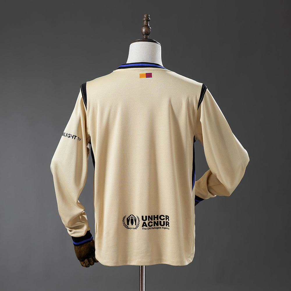 25/26 Barcelona Away Long Sleeve Jersey