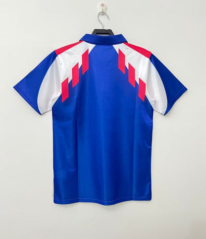 1990 France Home World Cup Retro Jersey