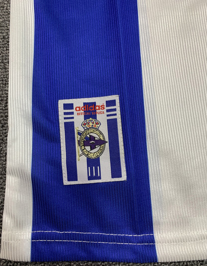 1999-00 Deportivo La Coruna Home Retro Jersey