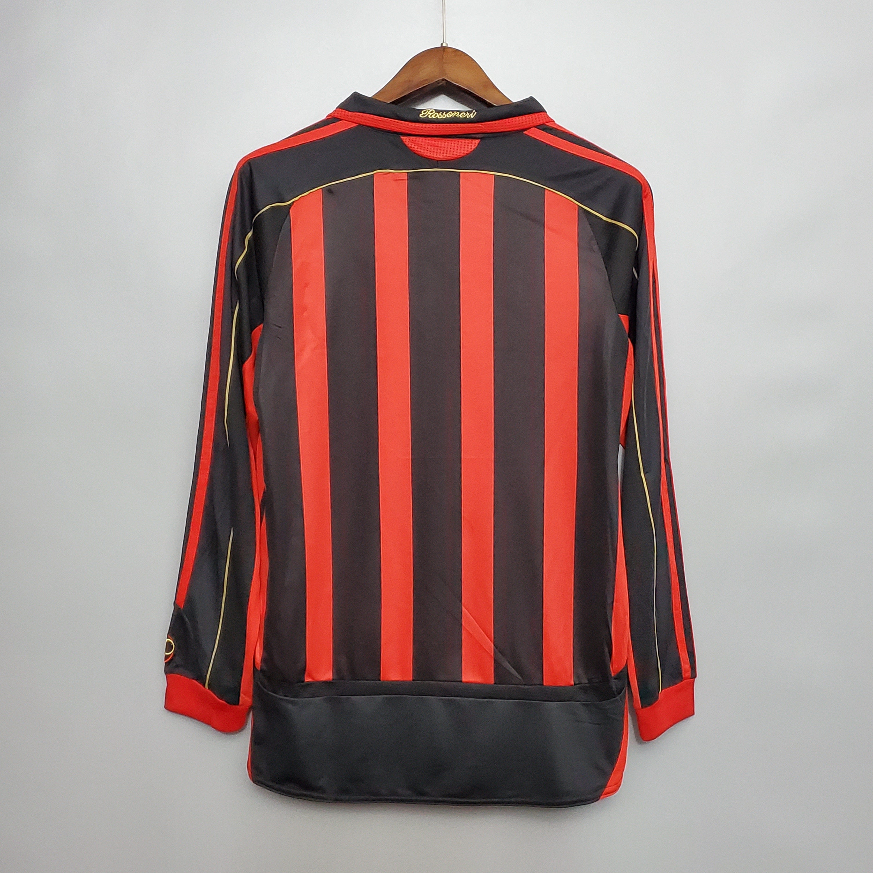 06/07 AC Milan Home Long Sleeve Retro Jersey
