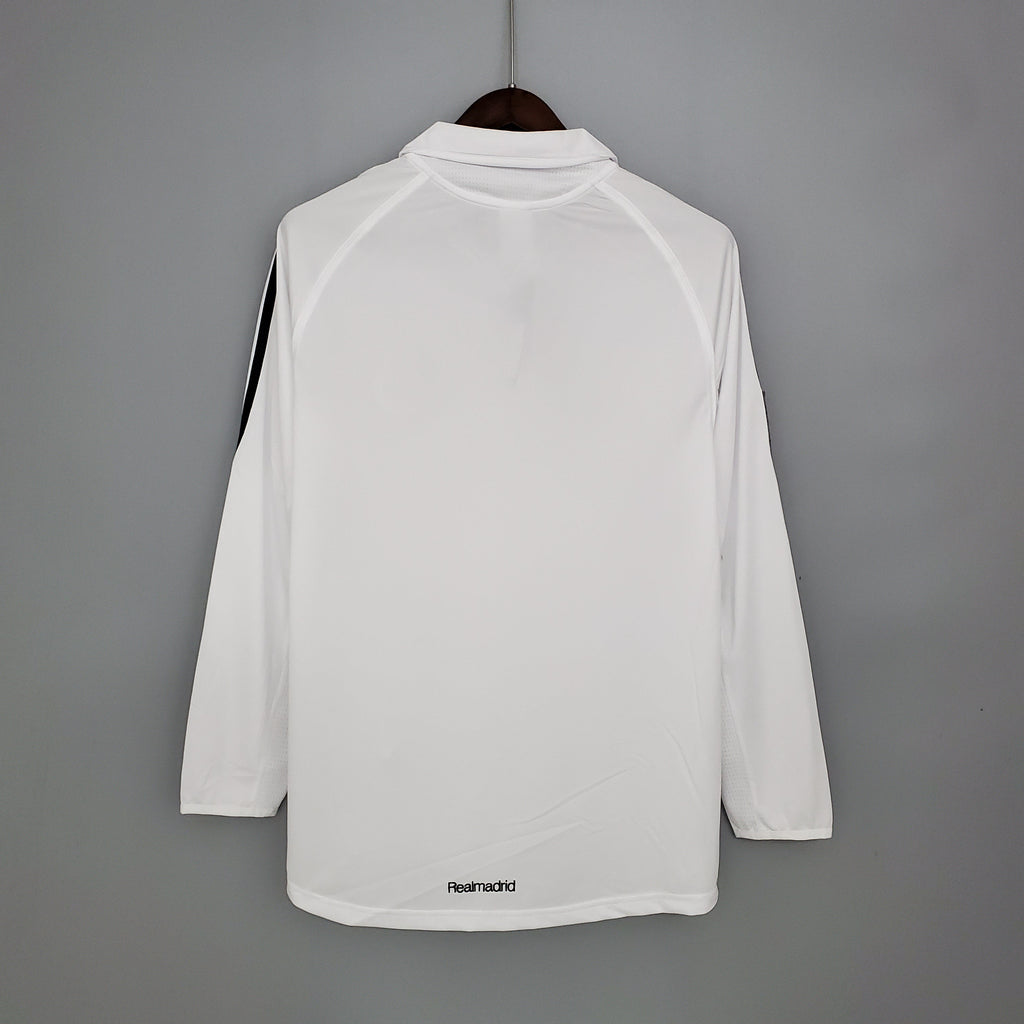 05/06 Real Madrid Home Long Sleeve Retro Jersey