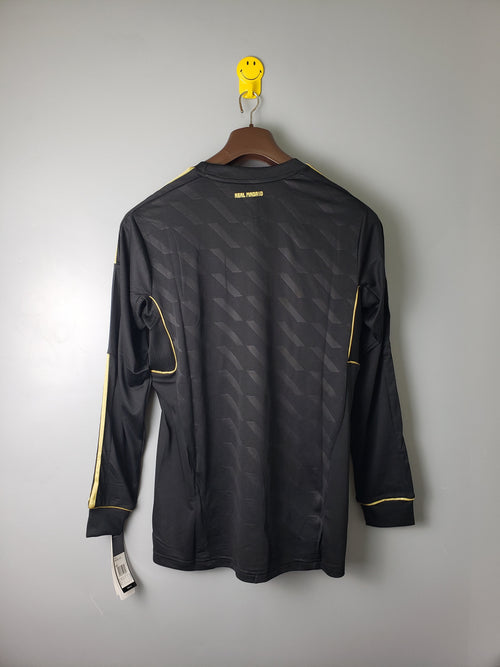 11/12 Real Madrid Away Long Sleeve Retro Jersey